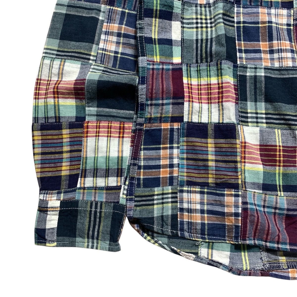 Japanese Brand Thruxton Plaid Patchwork Sugar Cane Inspired Flanel Shirt Size US M / EU 48-50 / 2 - 4 Thumbnail