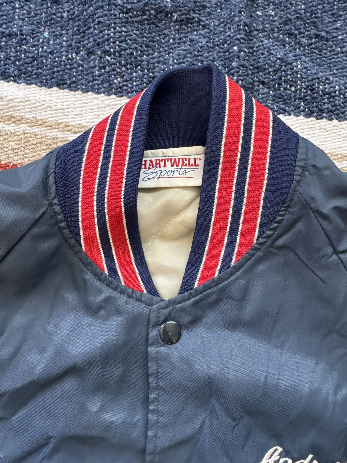 Vintage Vintage varsity nylon jacket Size US S / EU 44-46 / 1 - 2 Thumbnail