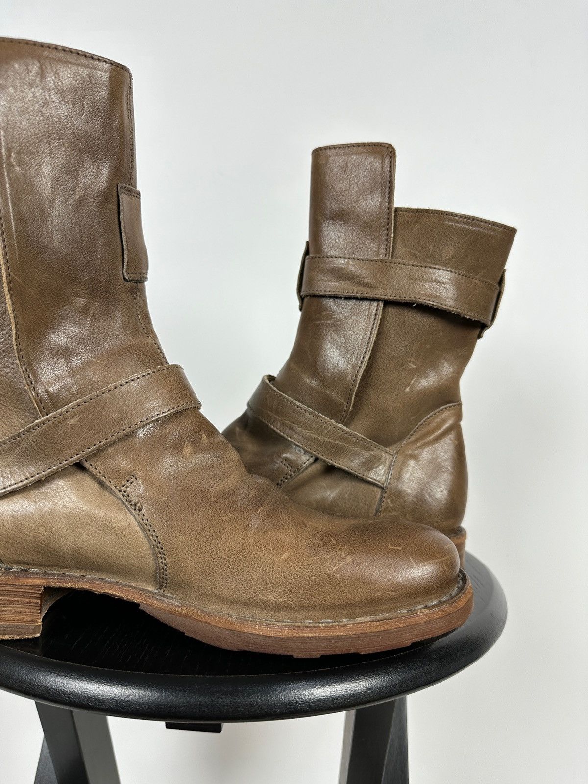 Fiorentini + Baker Fiorentini + Baker Eternity 2 Buckle Moto Ankle Boots Size US 7 / IT 37 - 17 Thumbnail