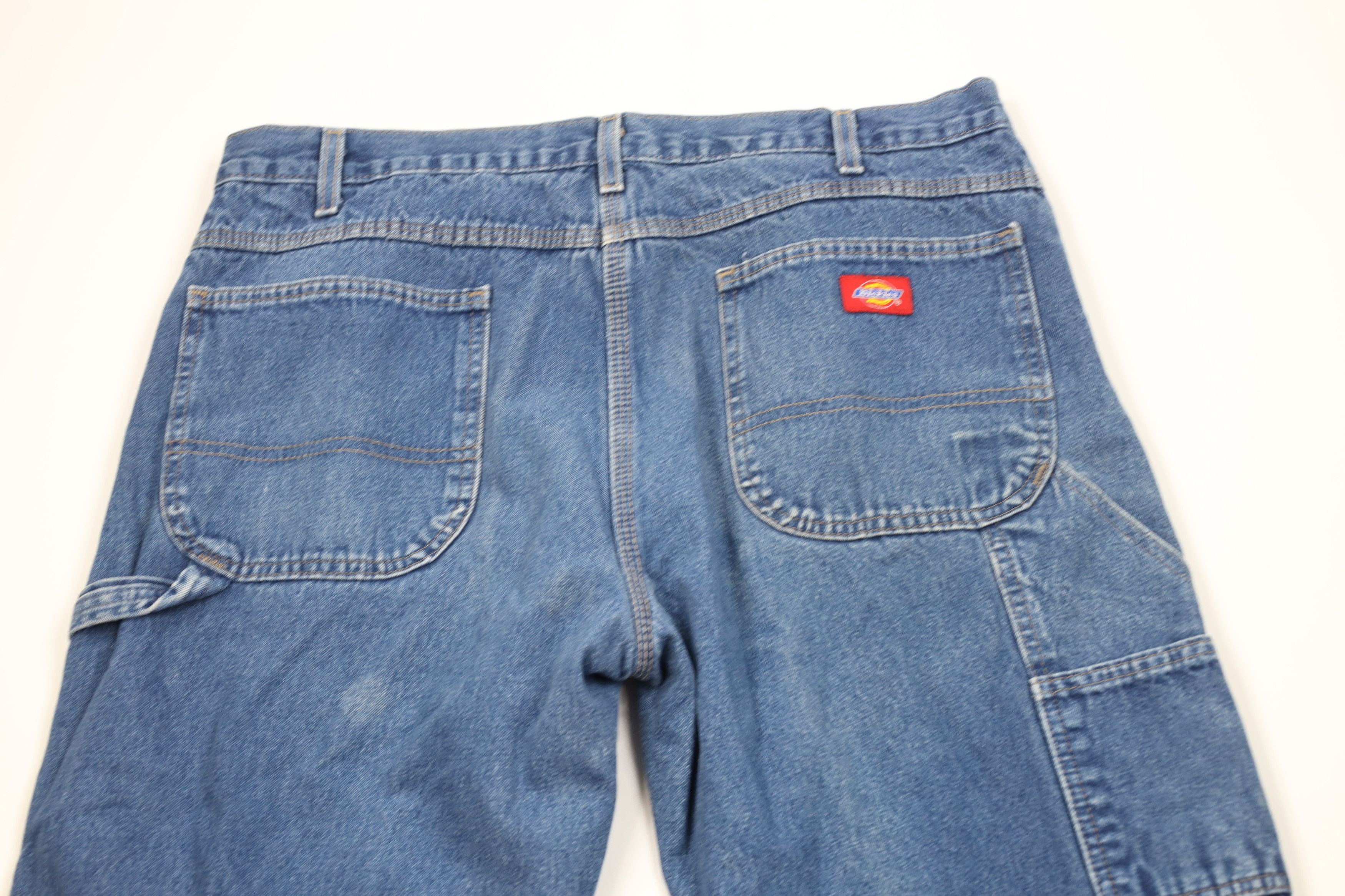 Dickies Vintage Dickies Lined Wide Leg Denim Jeans Blue Cotton Size US 36 / EU 52 - 13 Thumbnail