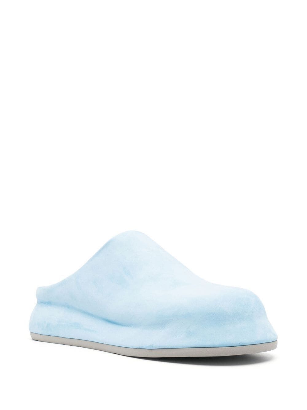 Jacquemus o1mle1025 Unisex Les Mules Bricciola in Light Blue Size US 5 / EU 37 - 2 Thumbnail