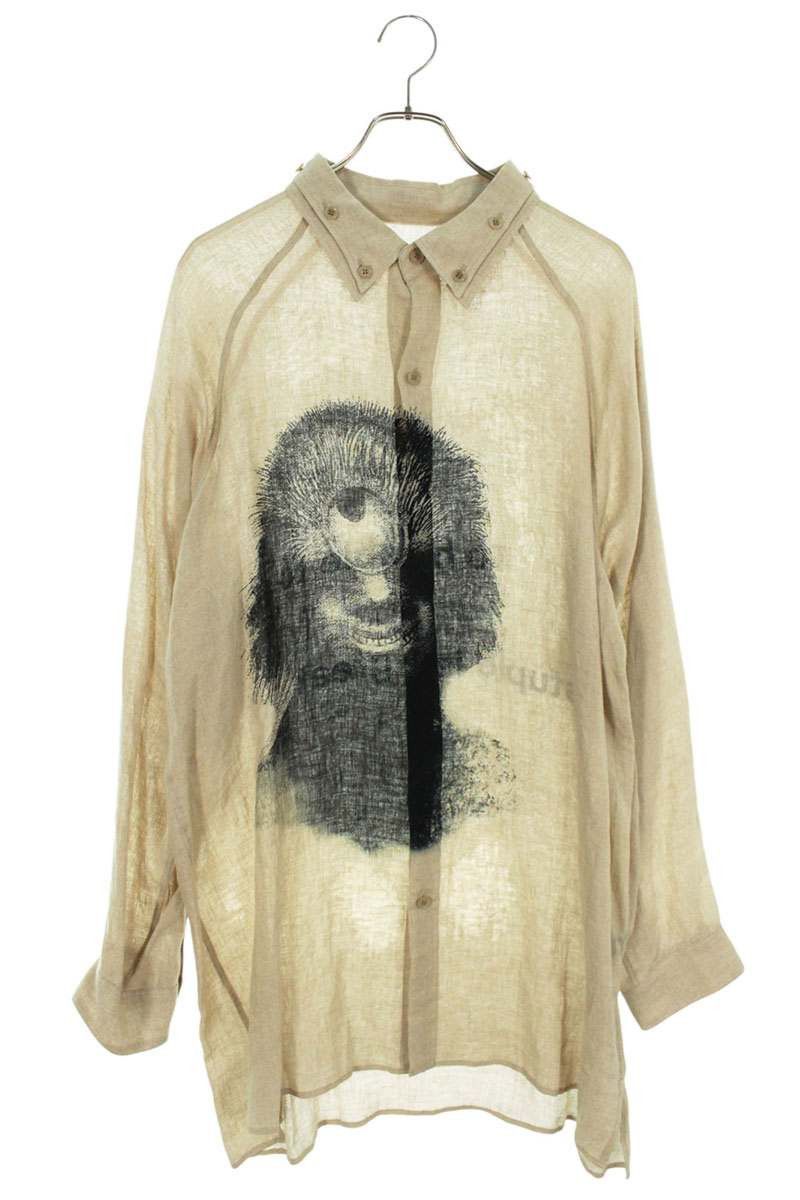 Yohji Yamamoto YOHJI YAMAMOTO POUR HOMME REDONE PATTERN SHIRT Size US L / EU 52-54 / 3 - 1 Thumbnail