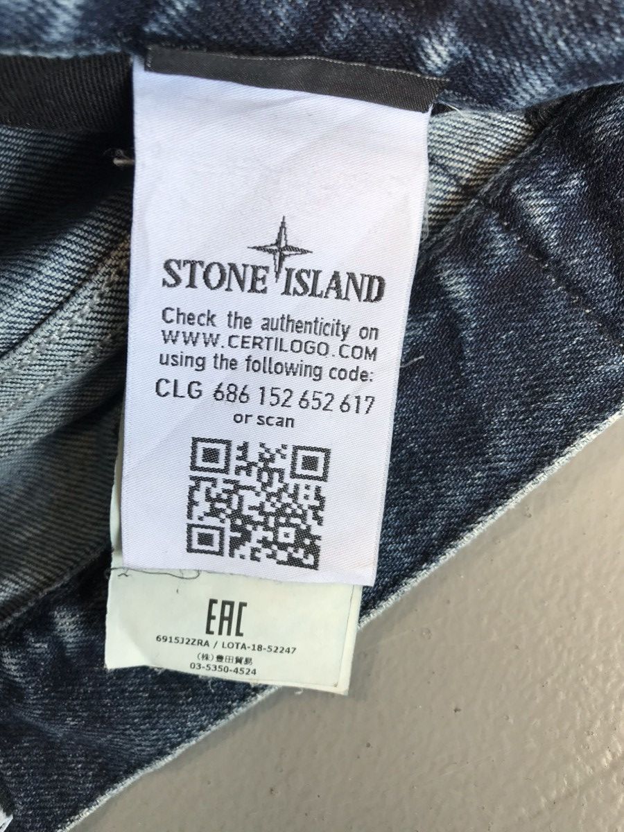 Stone Island × Vintage Vintage super rare stone island straight fit denim Size US 33 - 10 Thumbnail