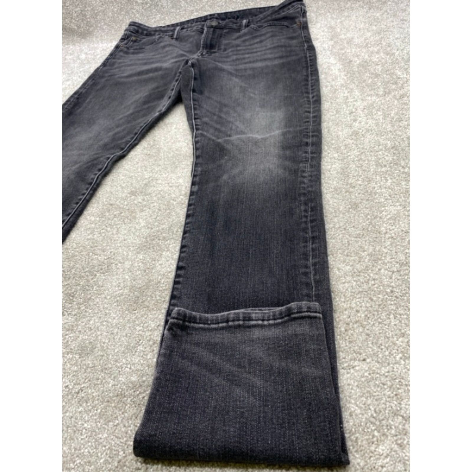 American Eagle Outfitters American Eagle Outfitters Jeans Mens 36x30 Black Straight Regular Stretch 5332 Size US 36 / EU 52 - 3 Thumbnail