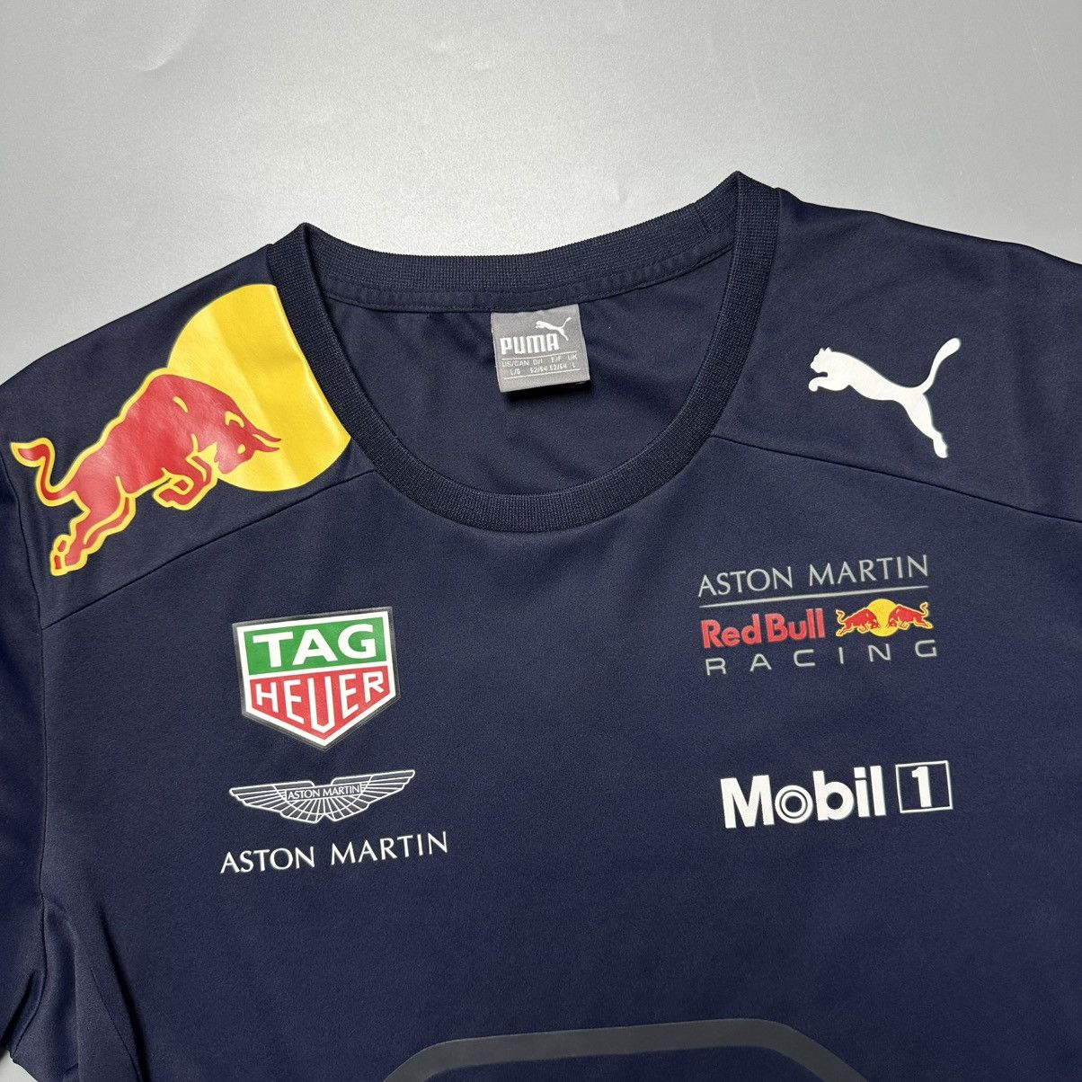 Puma × Red Bull PUMA x RED BULL RACING F1 TEAM T-SHIRT 2018 Size US L / EU 52-54 / 3 - 6 Thumbnail