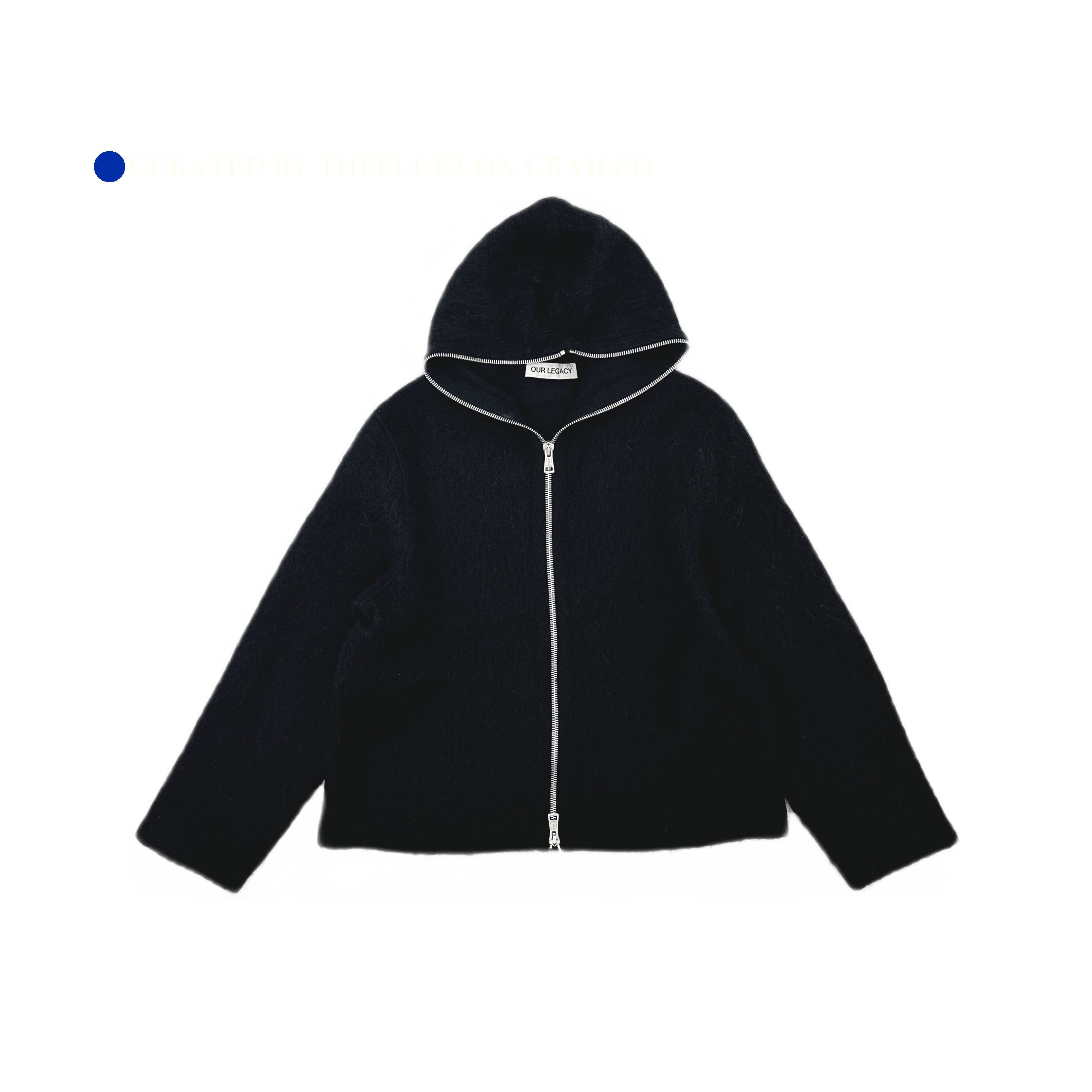 Our Legacy Our Legacy Mohair Full Zip Hoodie | Grailed