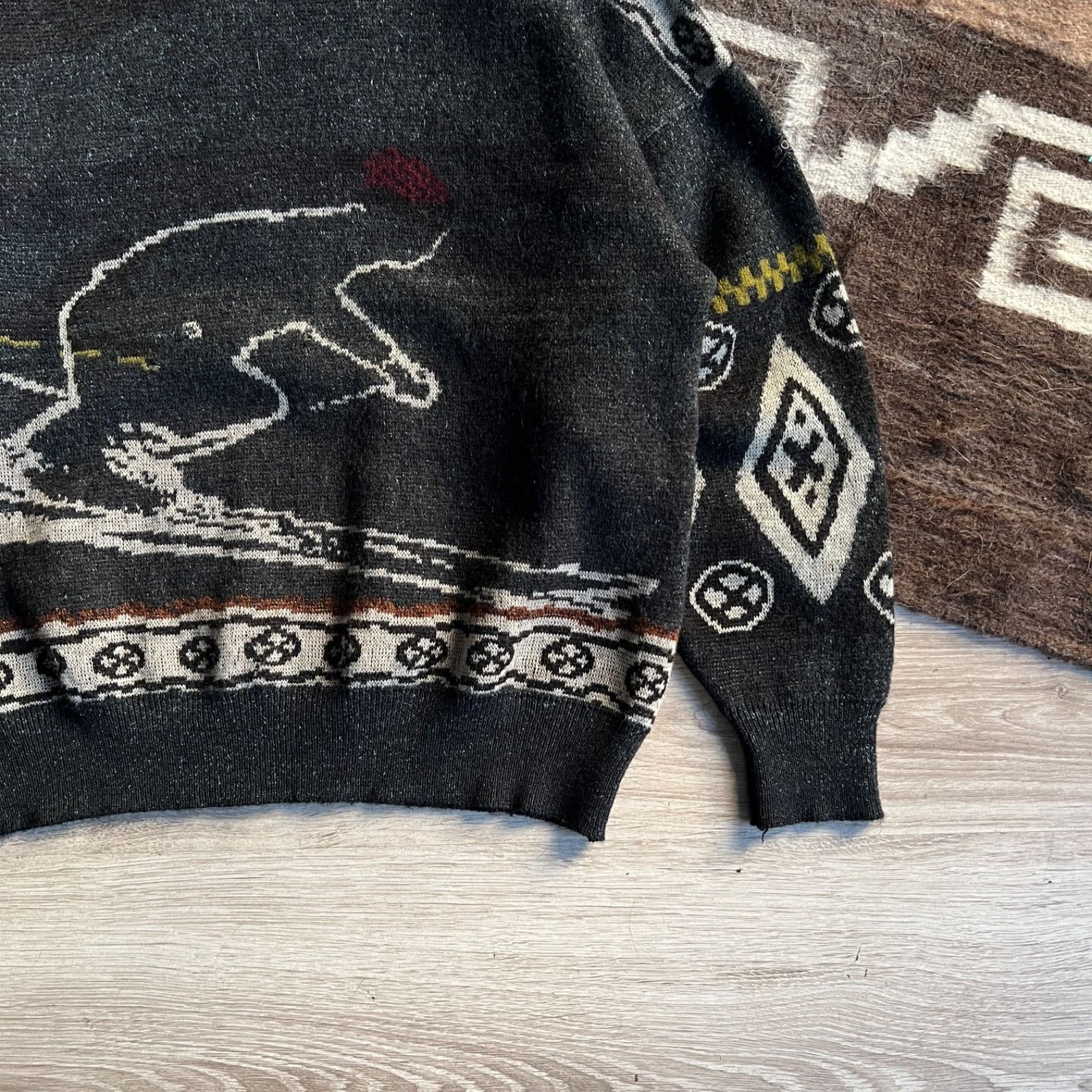 Hugo Boss Hugo Boss 90s Vintage Ski Navajo Knit Sweater 9717AC Size US M / EU 48-50 / 2 - 4 Thumbnail