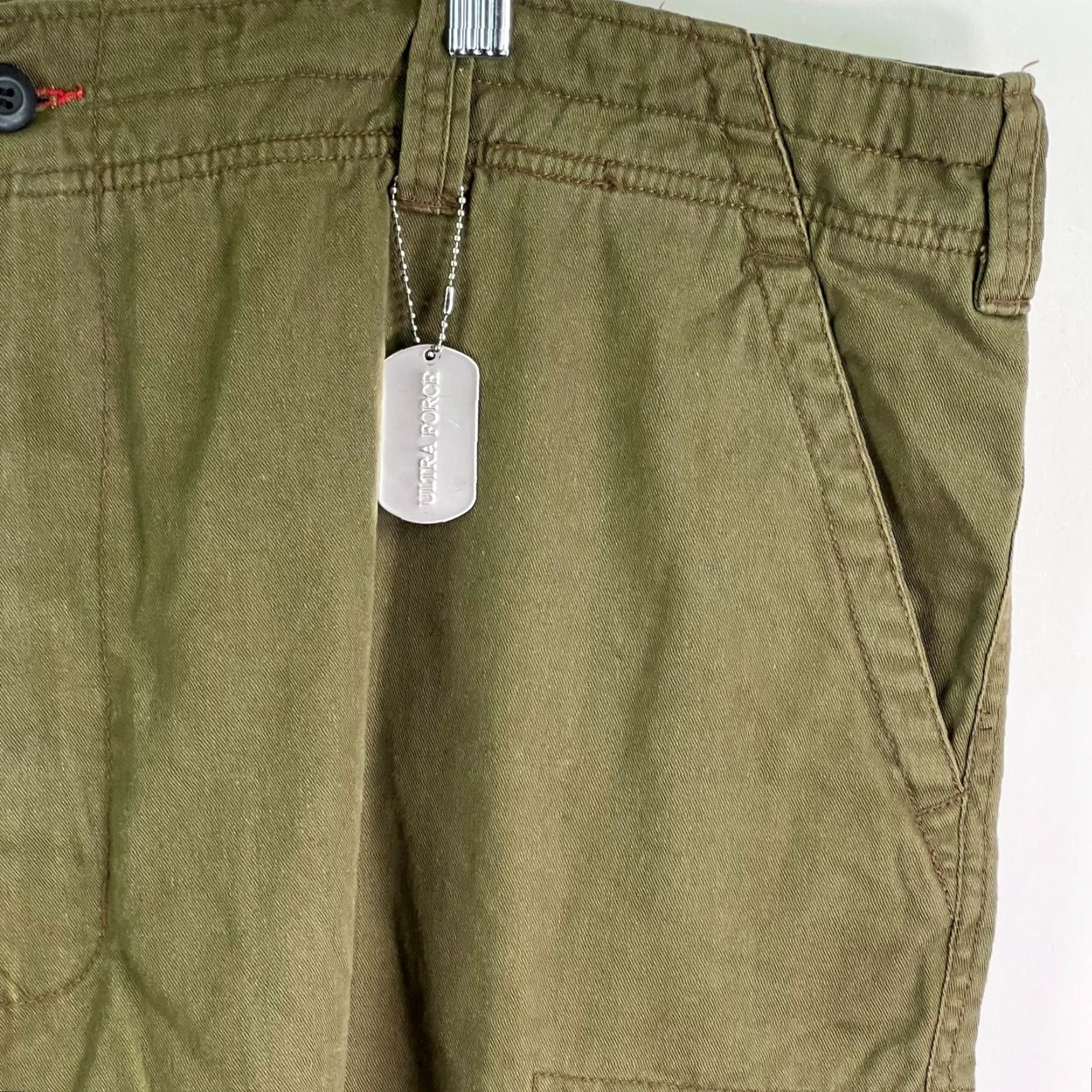 Rothco Rothco Cargo Shorts Mens 2XL Green 46" Waist 11" Inseam Cargo Tactical Water Resistant Breathable Belted Army Mens Size US 39 - 2 Thumbnail