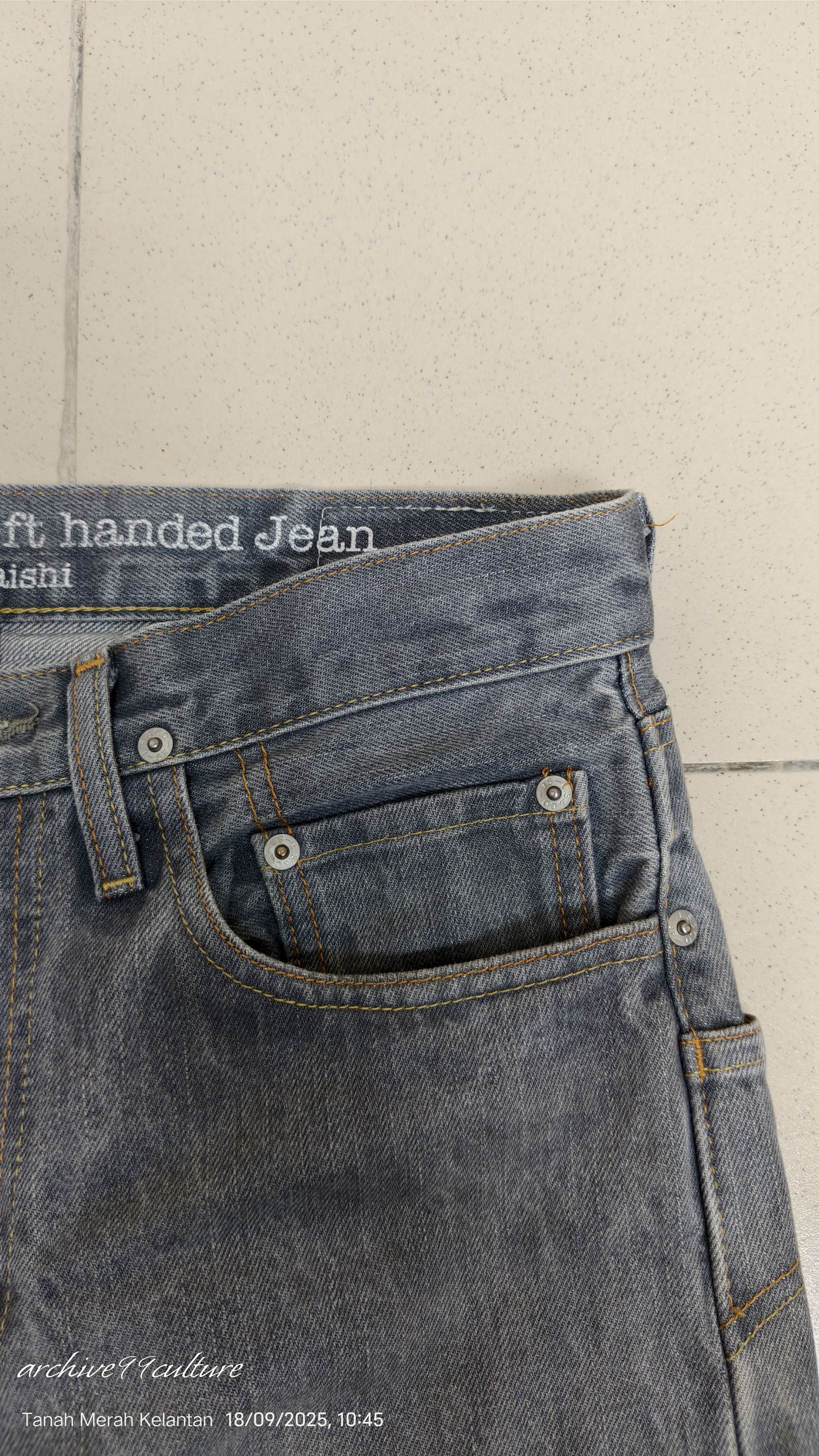 Takahiromiyashita The Soloist. Levi's® Lefty Jean L505 by Takahiro Kuraishi Size US 31 - 11 Thumbnail