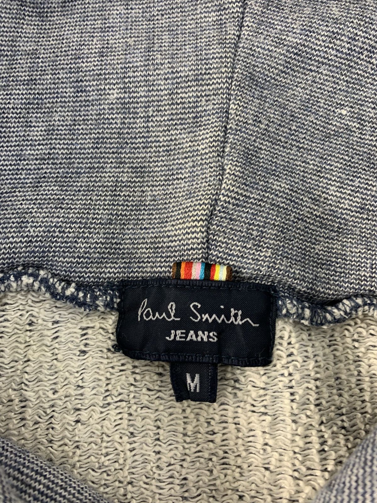 Paul Smith 90s Paul Smith Jeans Hooded Pull Over Big Logo Sweatshirt Size M / US 6-8 / IT 42-44 - 4 Thumbnail