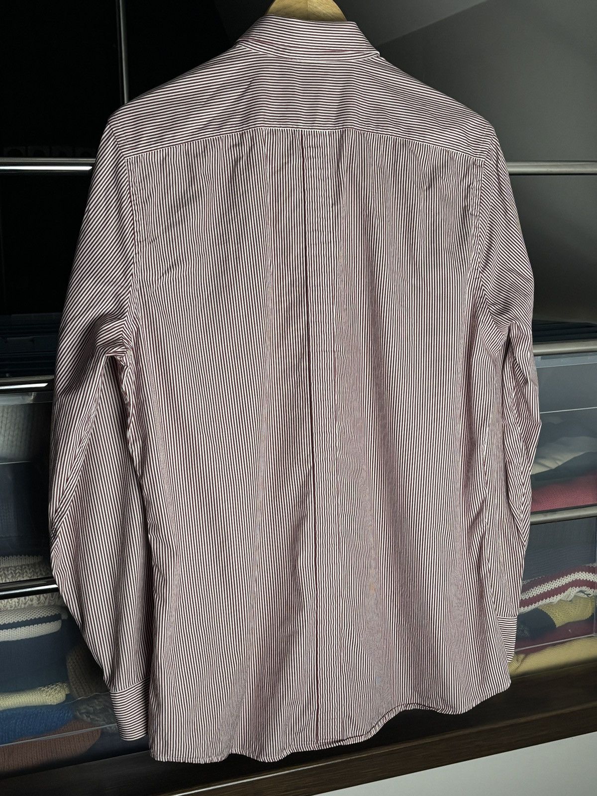 Gucci Gucci Vintage Tom Ford Era Striped Shirt GG Logo Archive Size US L / EU 52-54 / 3 - 8 Thumbnail