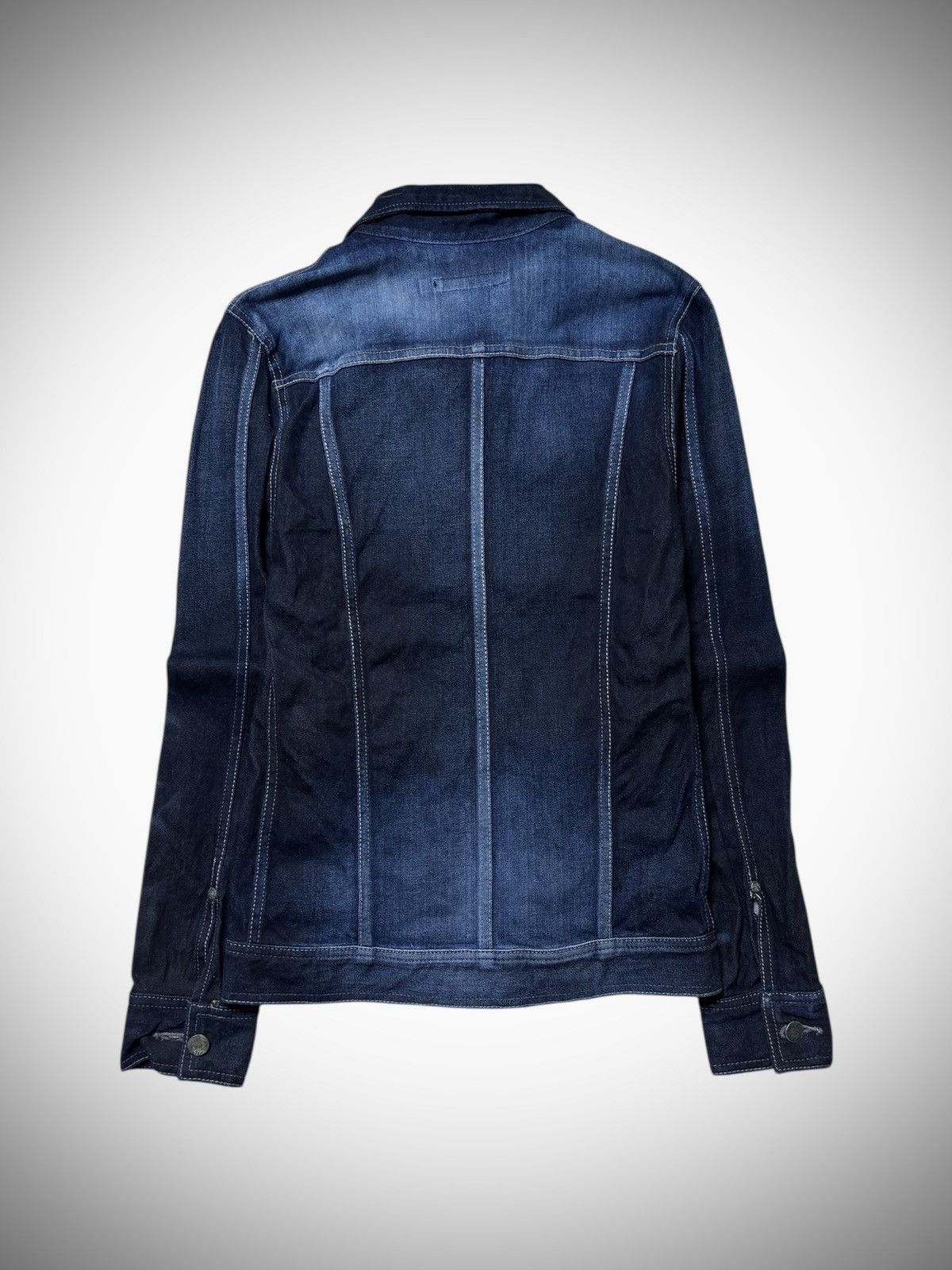 GOSTAR DE FUGA 2000’s Fuga - Vkei Style Whiskers Denim Jacket Size US S / EU 44-46 / 1 - 5 Thumbnail
