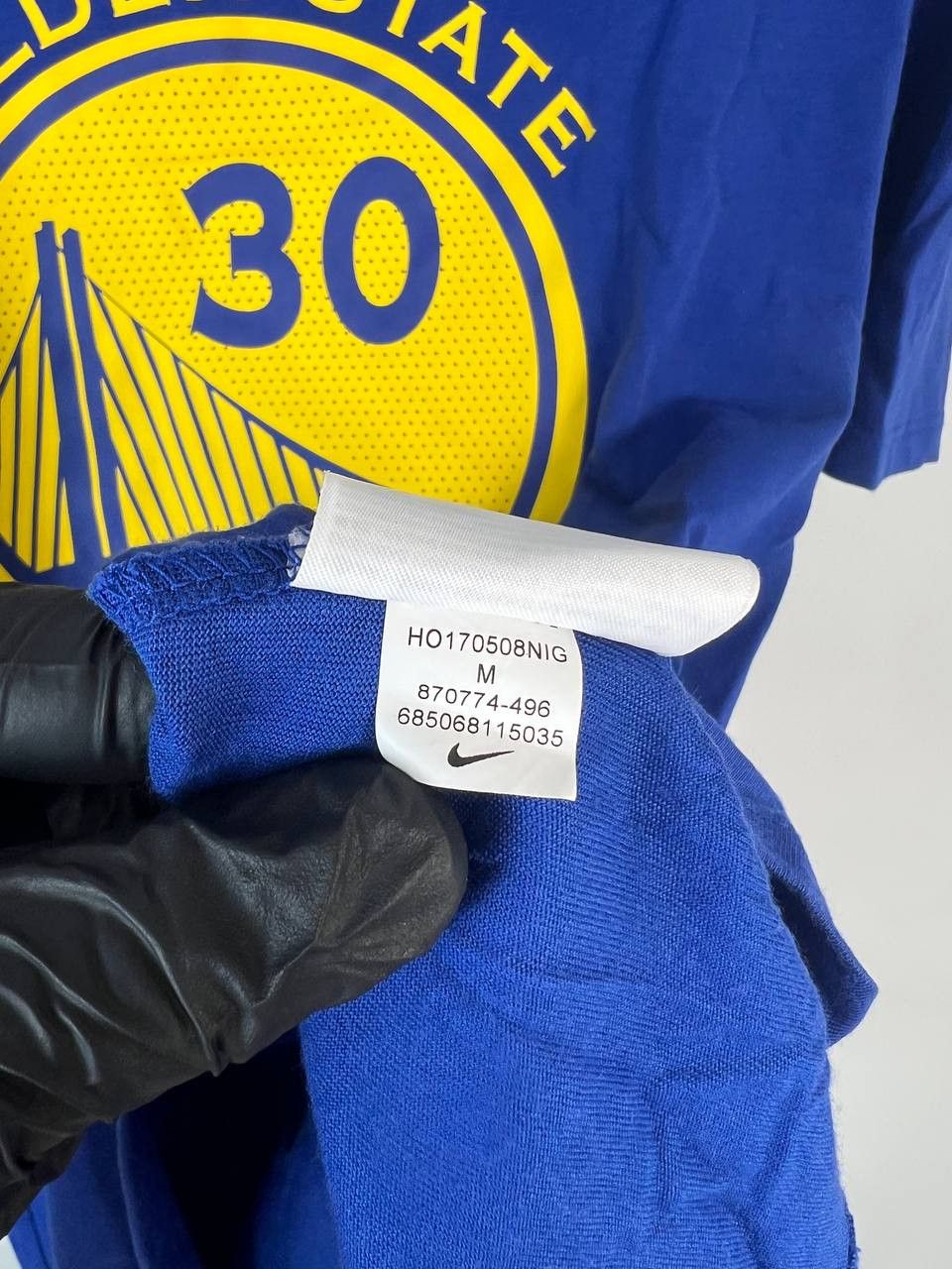 NBA × Nike Nike NBA Golden State Warriors Steph Curry Name & Number Tee Size US M / EU 48-50 / 2 - 5 Thumbnail