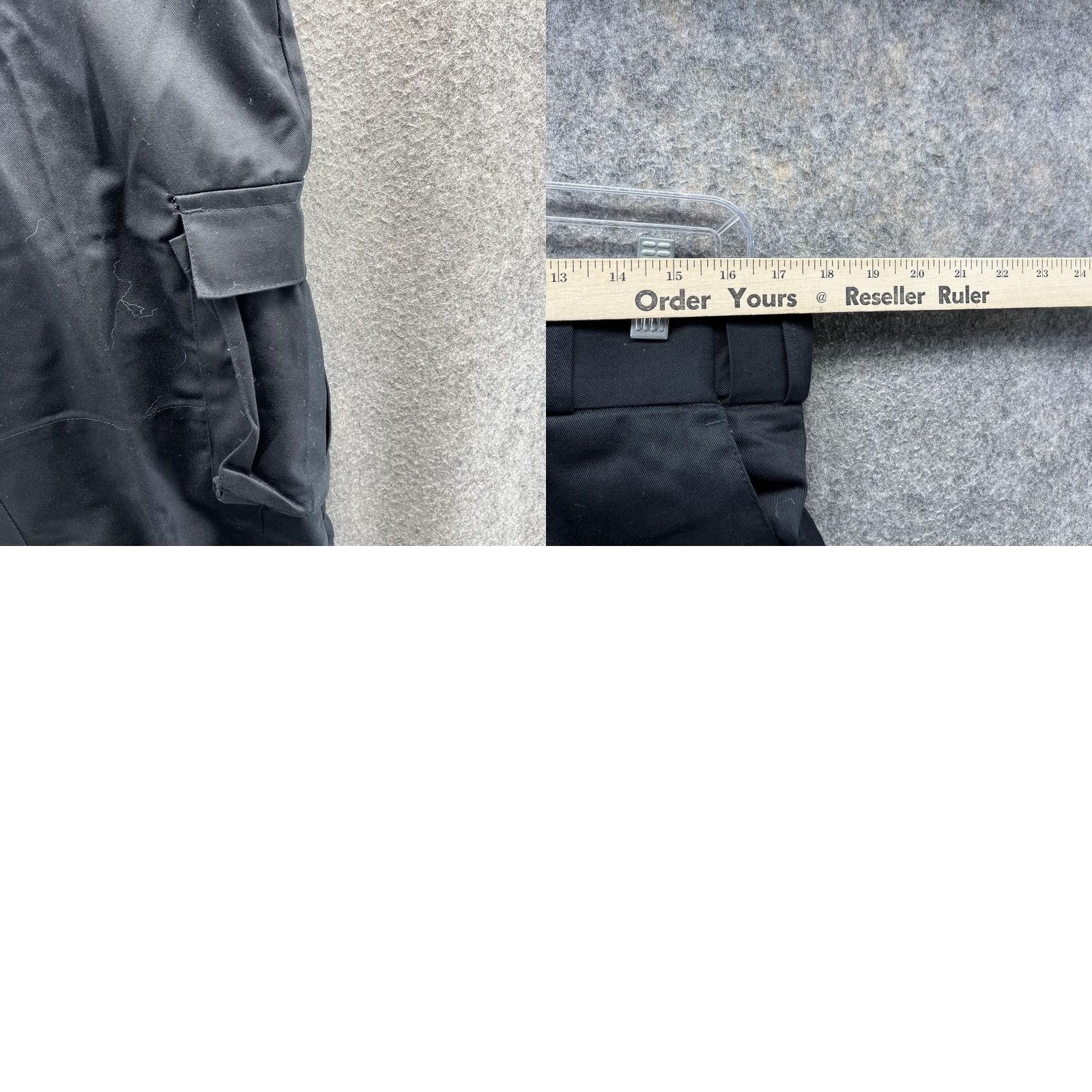 Vintage VINTAGE Tact Squad Pants Men 34 Adult Black Cargo Polyester EMT Military Button Size US 34 / EU 50 - 9 Thumbnail
