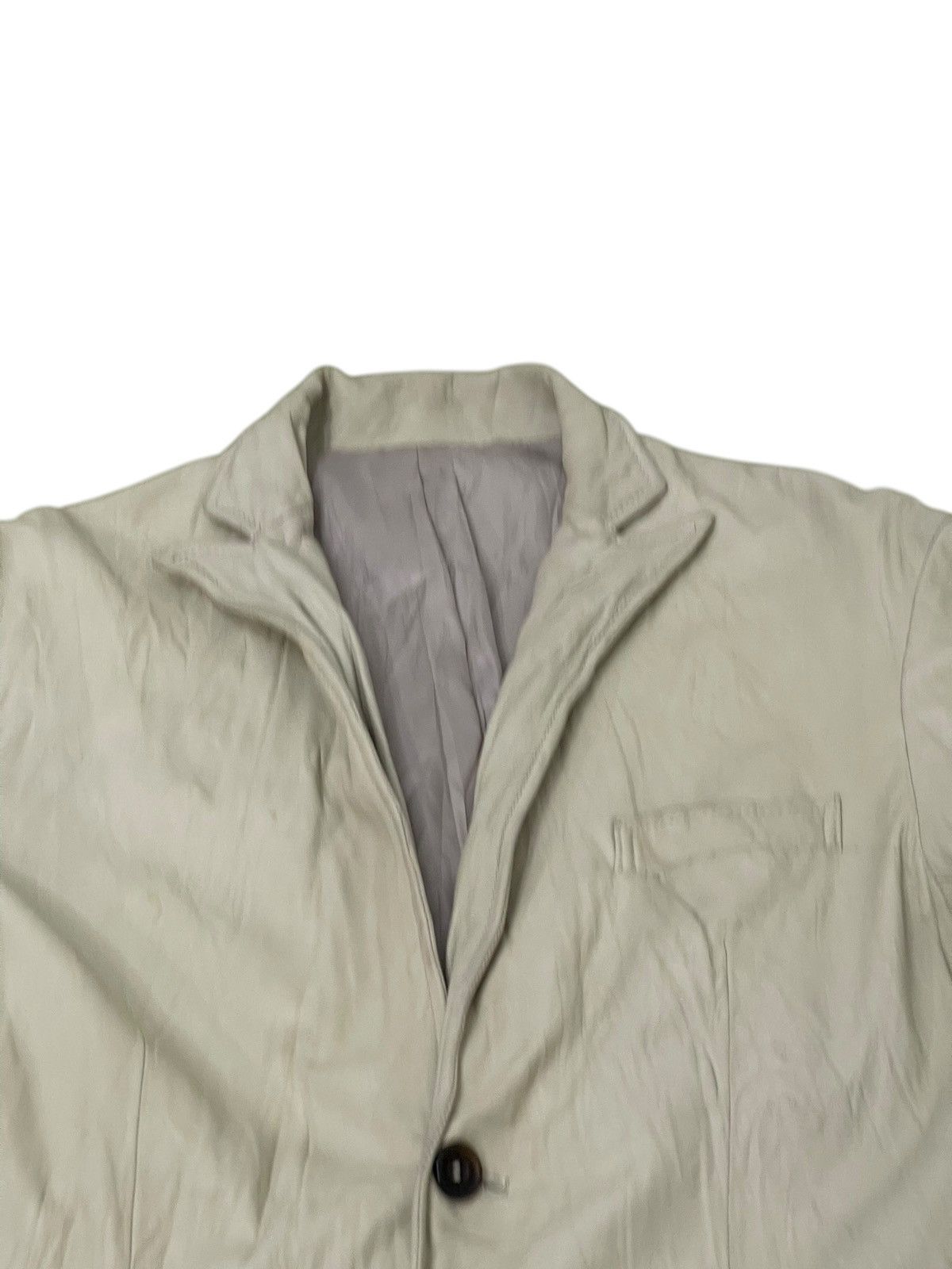 Japanese Brand Sheepskin Leather Scoopman Button Jacket Slim Fit 6🟩6 Size US M / EU 48-50 / 2 - 11 Thumbnail