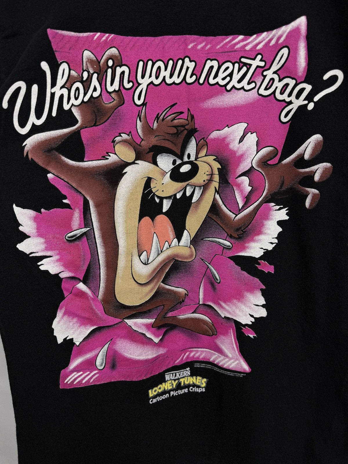 Warner Bros 🇺🇸 Vintage 1993 Taz Tasmanian Devil Warner Bros T-Shirt Retro Size US M / EU 48-50 / 2 - 4 Thumbnail