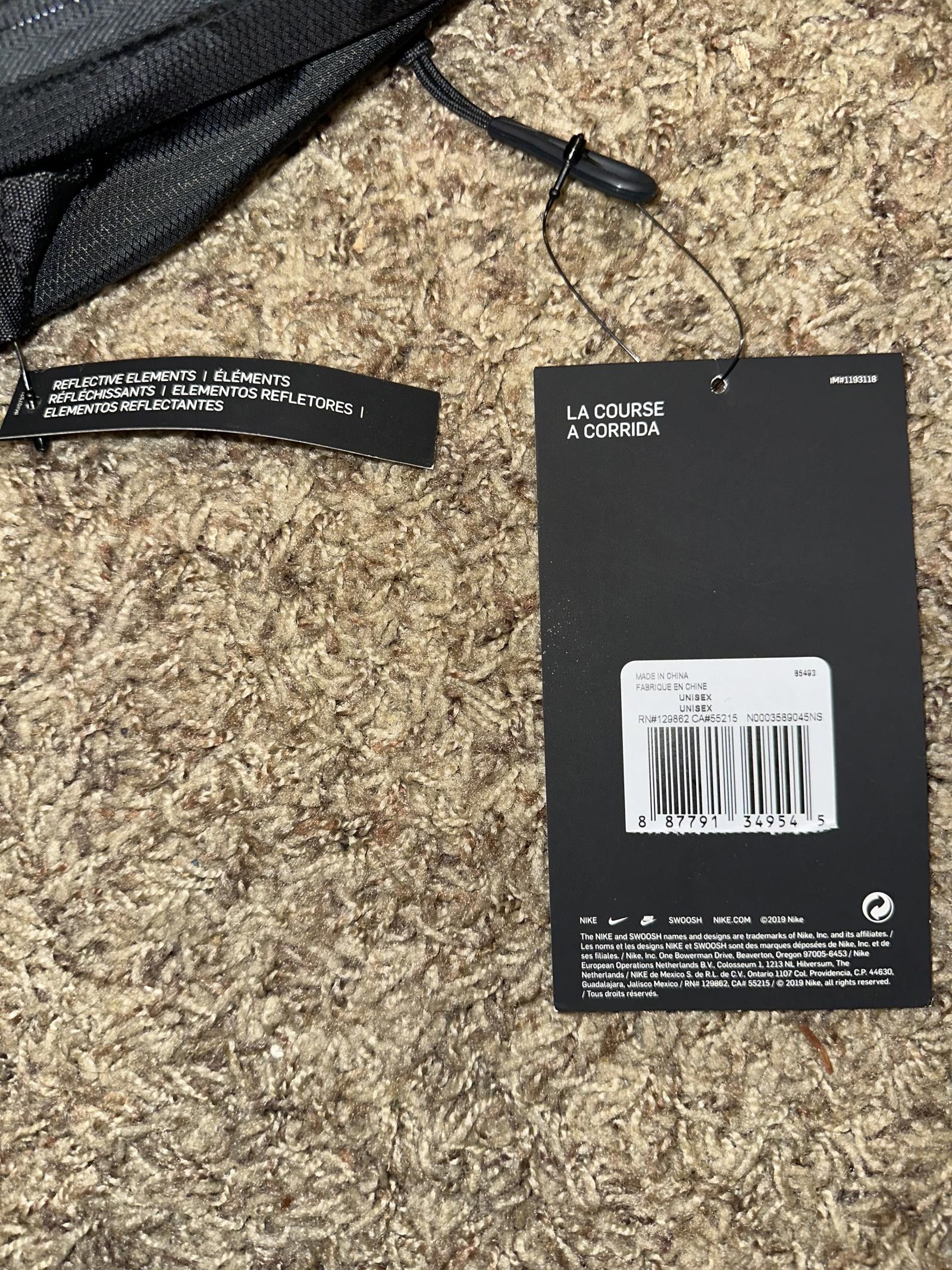 Nike Nike Backpack Printed Brasilia Black/White Size ONE SIZE - 12 Thumbnail