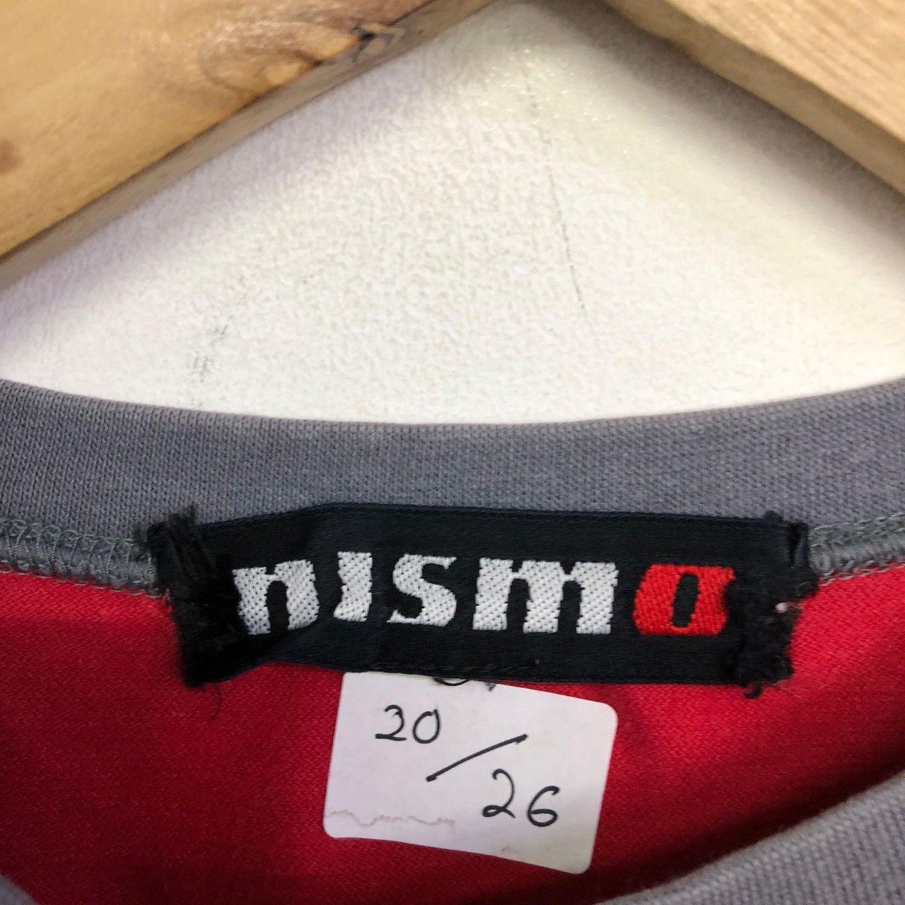 Other Rare!! NISSAN NISMO red and grey racing tee Size US M / EU 48-50 / 2 - 11 Thumbnail