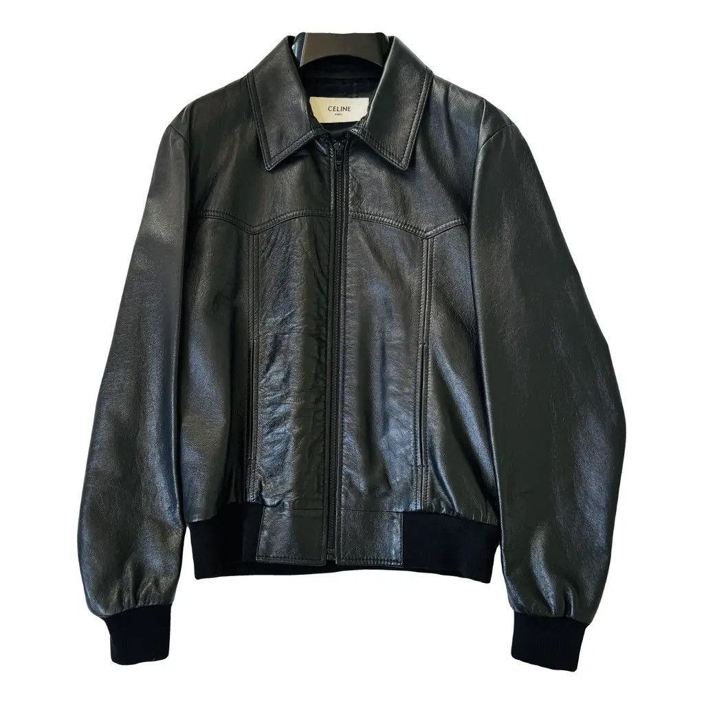 Celine Blouson Jacket with cut outs in soft Lambskin Size US M / EU 48-50 / 2 - 1 Thumbnail