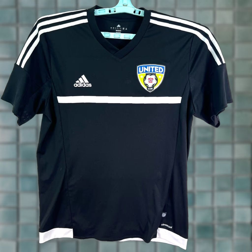 Adidas VINTAGE Adidas Climacool Arkansas United Soccer Jersey Shirt Adult L Black Size US L / EU 52-54 / 3 - 1 Thumbnail