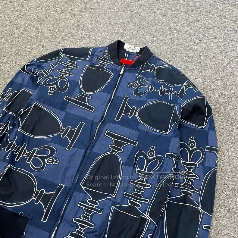 Hermes Hermes Trophy Baseball Jacket Size XS / US 0-2 / IT 36-38 - 4 Thumbnail