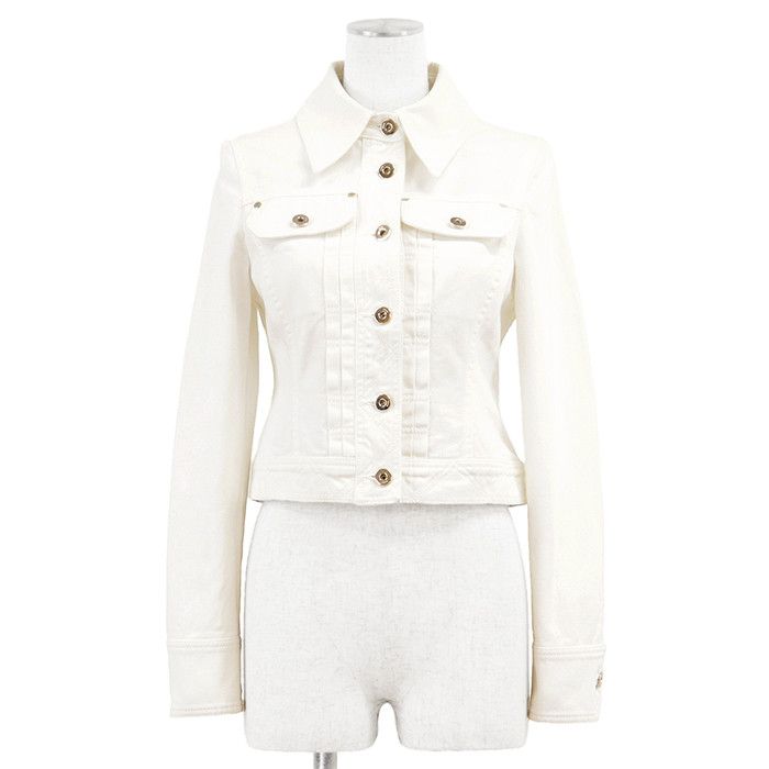 Gucci Gucci Gucci Denim Jacket Textile Outerwear DUTY FREE for USA Size ONE SIZE - 1 Thumbnail
