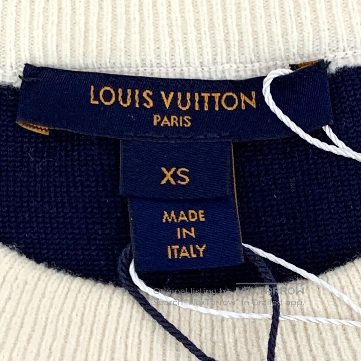 Louis Vuitton Louis Vuitton Multicolor Logo Lettering Embroidered Cashme Size US XS / EU 42 / 0 - 6 Thumbnail