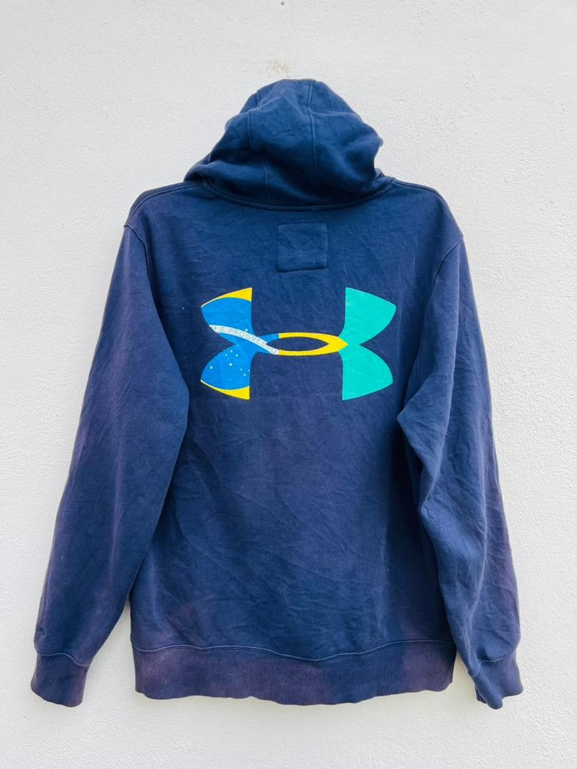 Japanese Brand × Under Armour Vintage Under Amour Brazil Football Streetwear Fashion Style Size US M / EU 48-50 / 2 - 1 Thumbnail