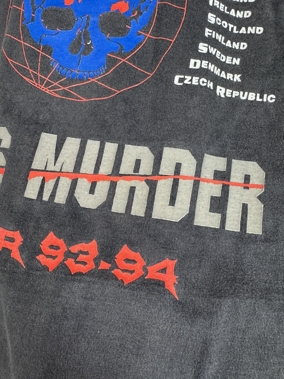 Band Tees Vntg Body Count Born Dead Tour 1993 1994 Longsleeve T-Shirt Size US XL / EU 56 / 4 - 21 Thumbnail