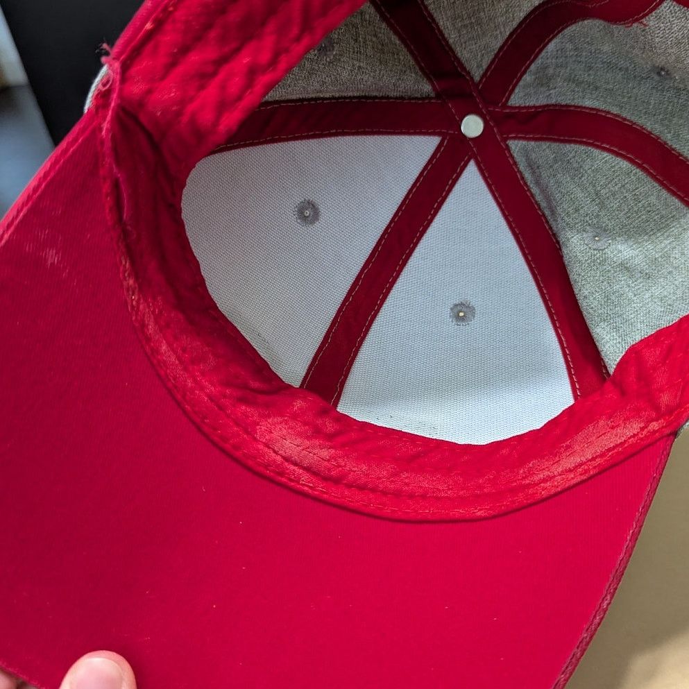Other × Vintage Vintage Toyota TRD Baseball Cap Hat Gray Red Racing Cars Size ONE SIZE - 6 Thumbnail