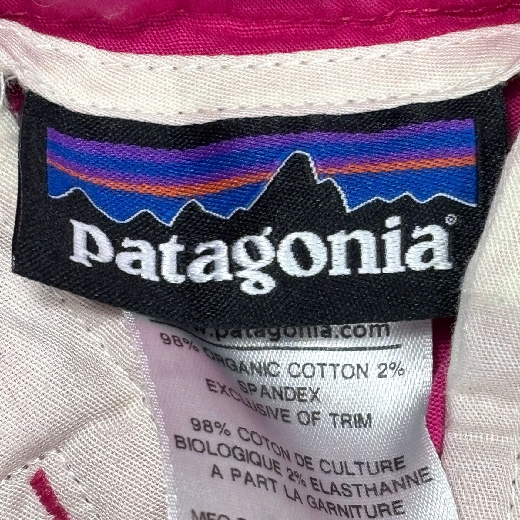 Patagonia Patagonia Shorts Women's 10 Magenta Pink Stretch All Wear Chino Organic Cotton Size 32" / US 10 / IT 46 - 4 Thumbnail