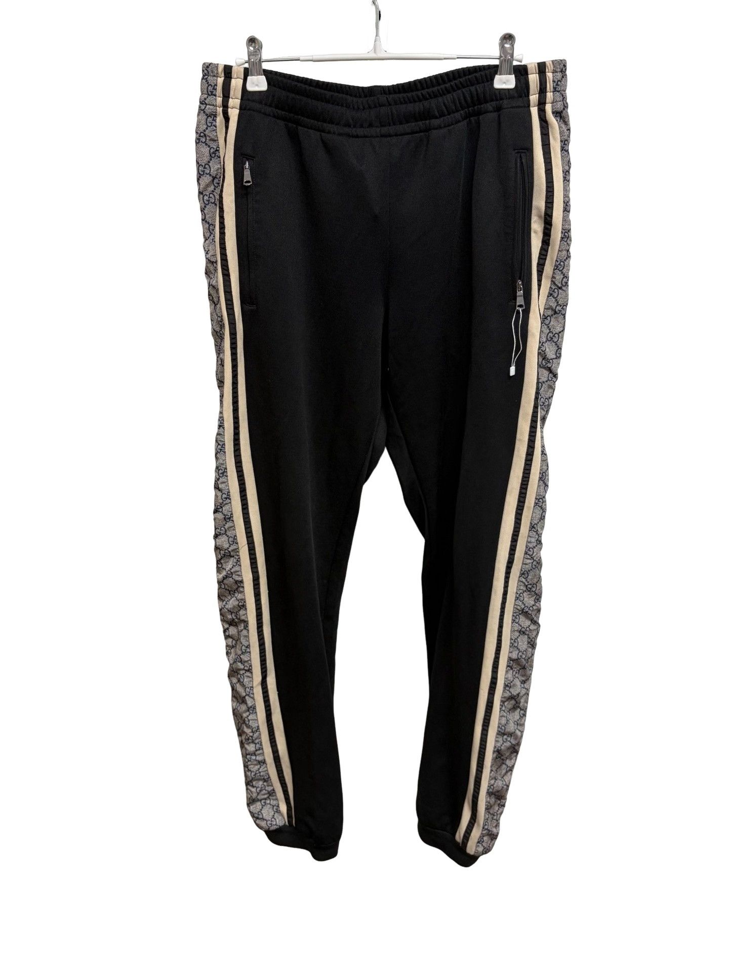 Gucci Gucci Airtex Rope Taped GG Logo Track Pants - Black | Grailed