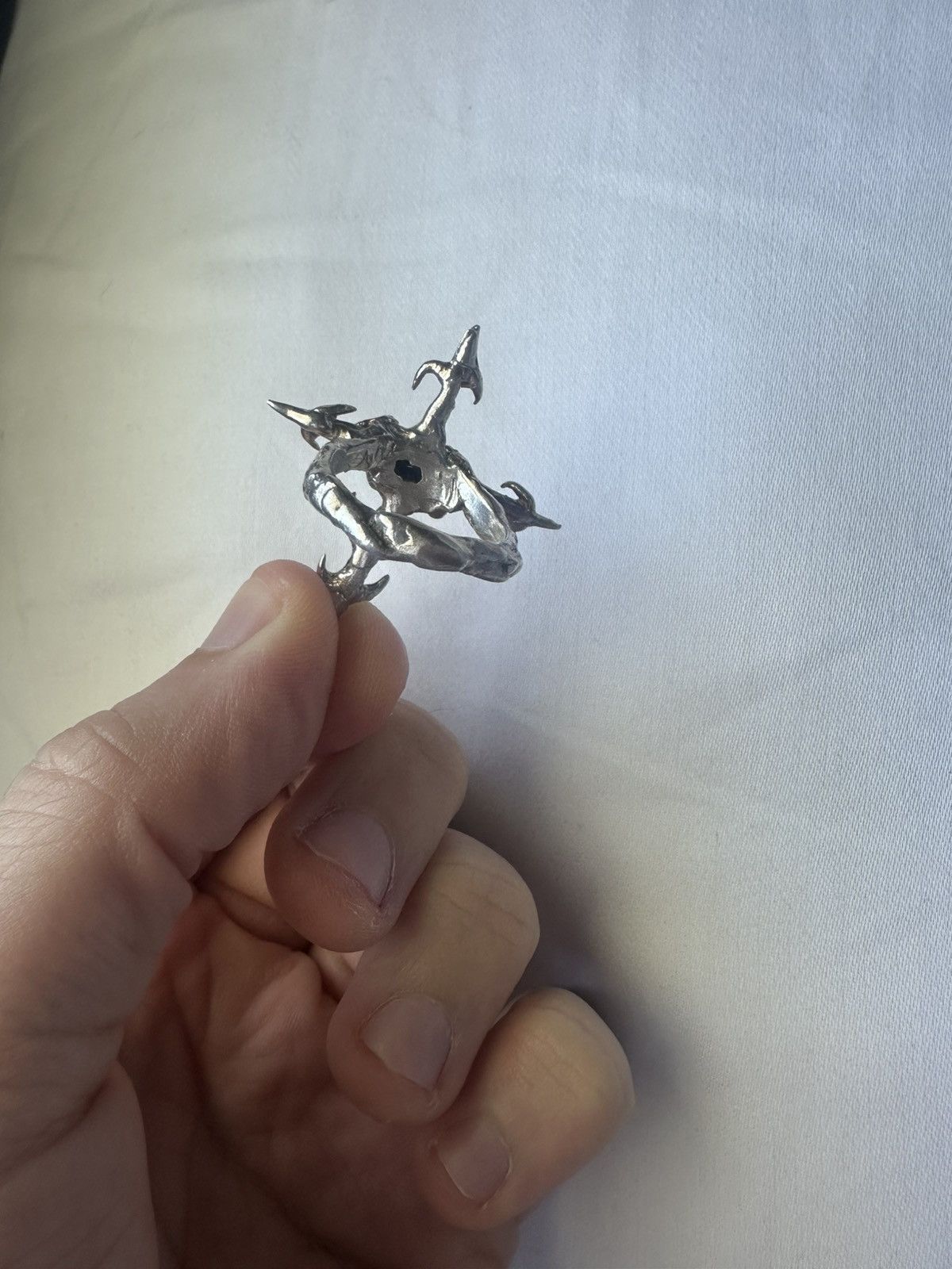 Other Harlot Hands Sterling Silver Cyber Sigilism Ring/ SIZE 9 Size ONE SIZE - 6 Thumbnail