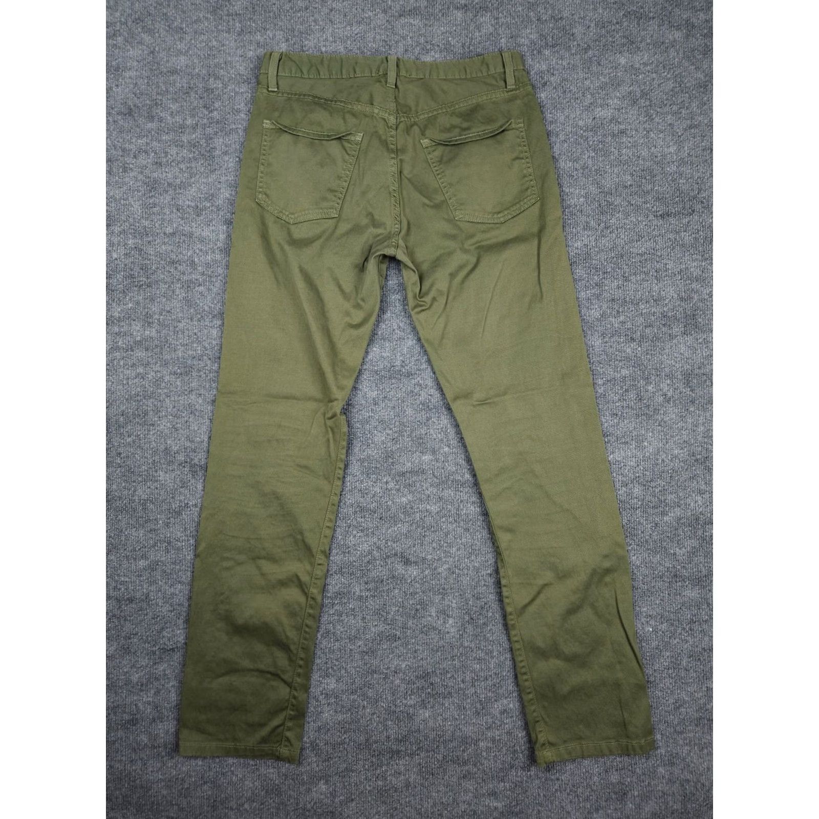 Flint And Tinder Flint And Tinder Pants Mens 30x31 Green Slim Fit 5 Pocket 365 Pant Jeans Straight Leg 30 31 Regular Mens Size US 30 / EU 46 - 2 Thumbnail