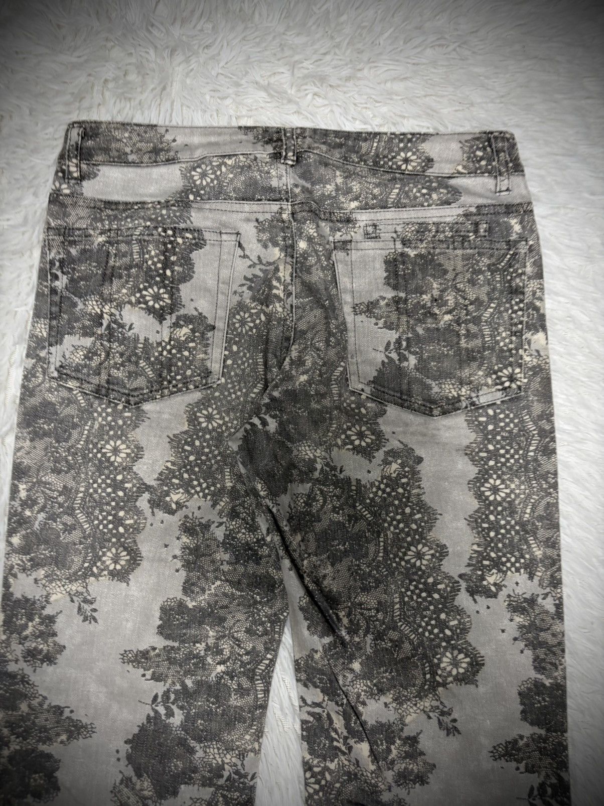 Tornado Mart Rare Japanese Brand python print flared jeans Size US 29 - 7 Thumbnail
