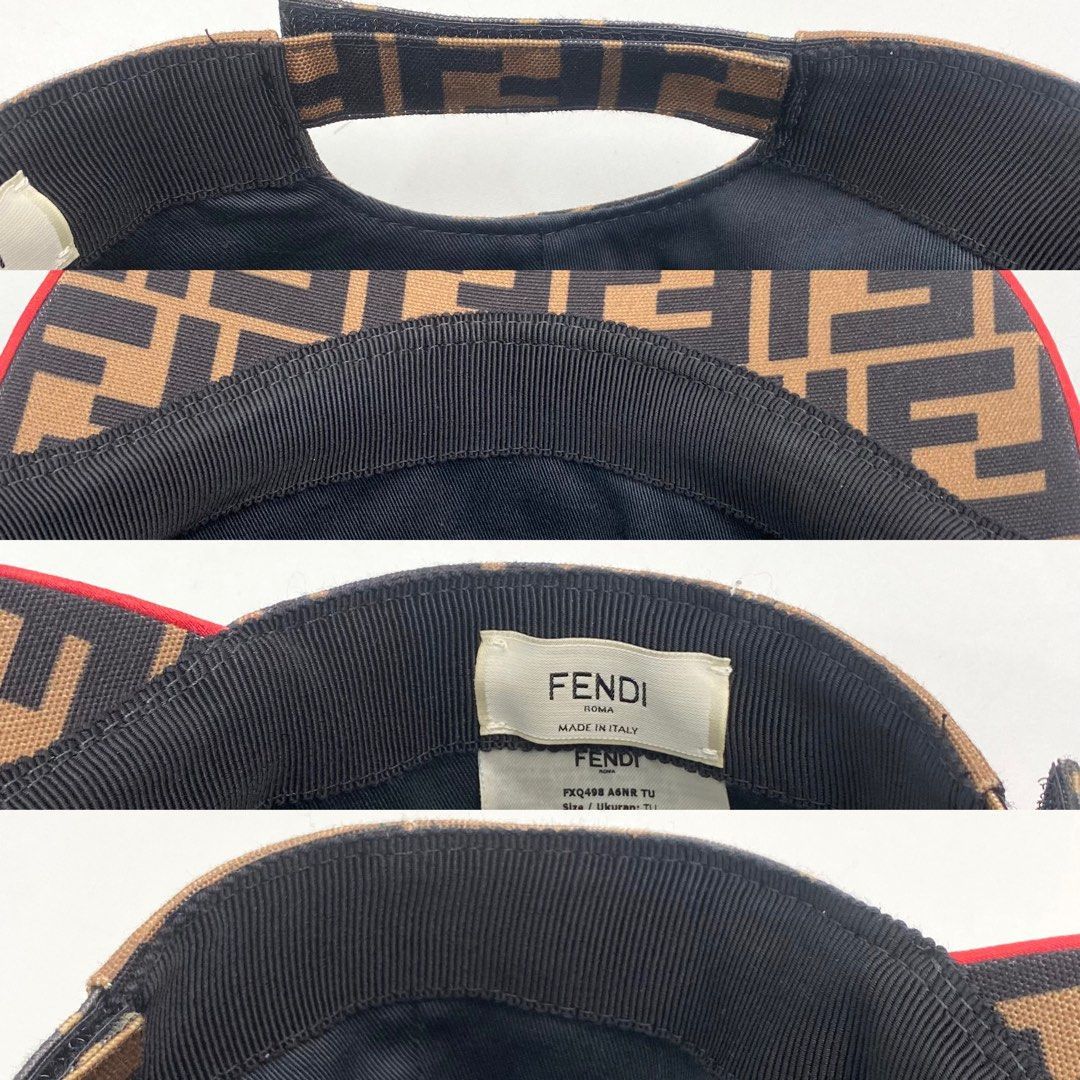 Fendi Fendi Cap Zucca Size ONE SIZE - 8 Thumbnail