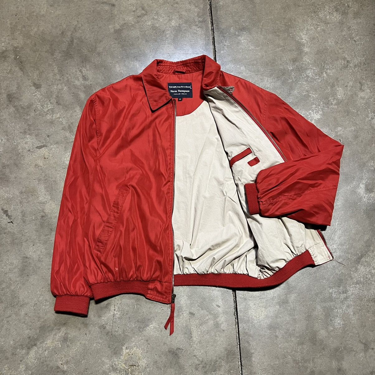 Norm Thompson Vintage 90s Norm Thompson Lightweight Bomber Jacket Bi Swing Size US M / EU 48-50 / 2 - 7 Thumbnail