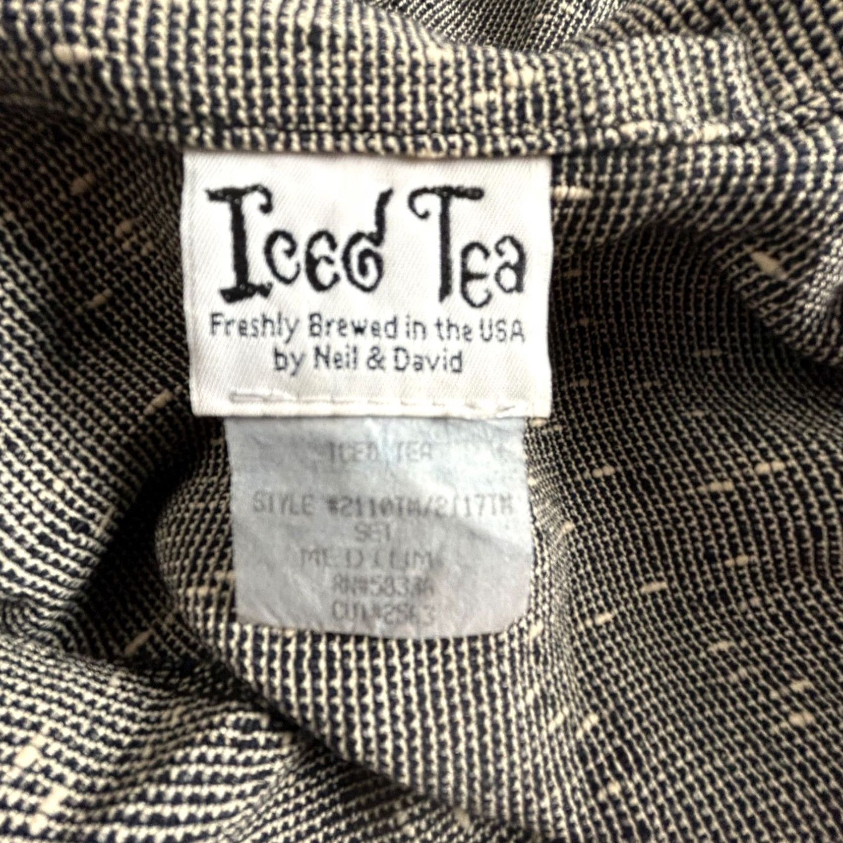 Vintage Iced Tea Neil & David Womens Medium Textured Button-Front Cropped Jacket Multi Size M / US 6-8 / IT 42-44 - 3 Thumbnail