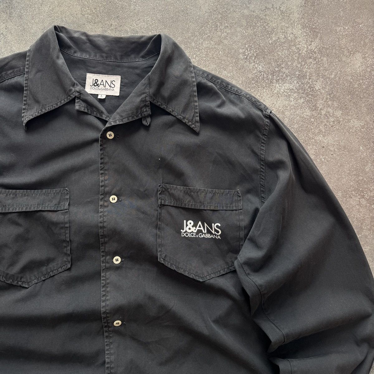 Dolce & Gabbana D&G Dolce & Gabbana Jeans 90s Vintage Button Up Shirt Size US L / EU 52-54 / 3 - 5 Thumbnail