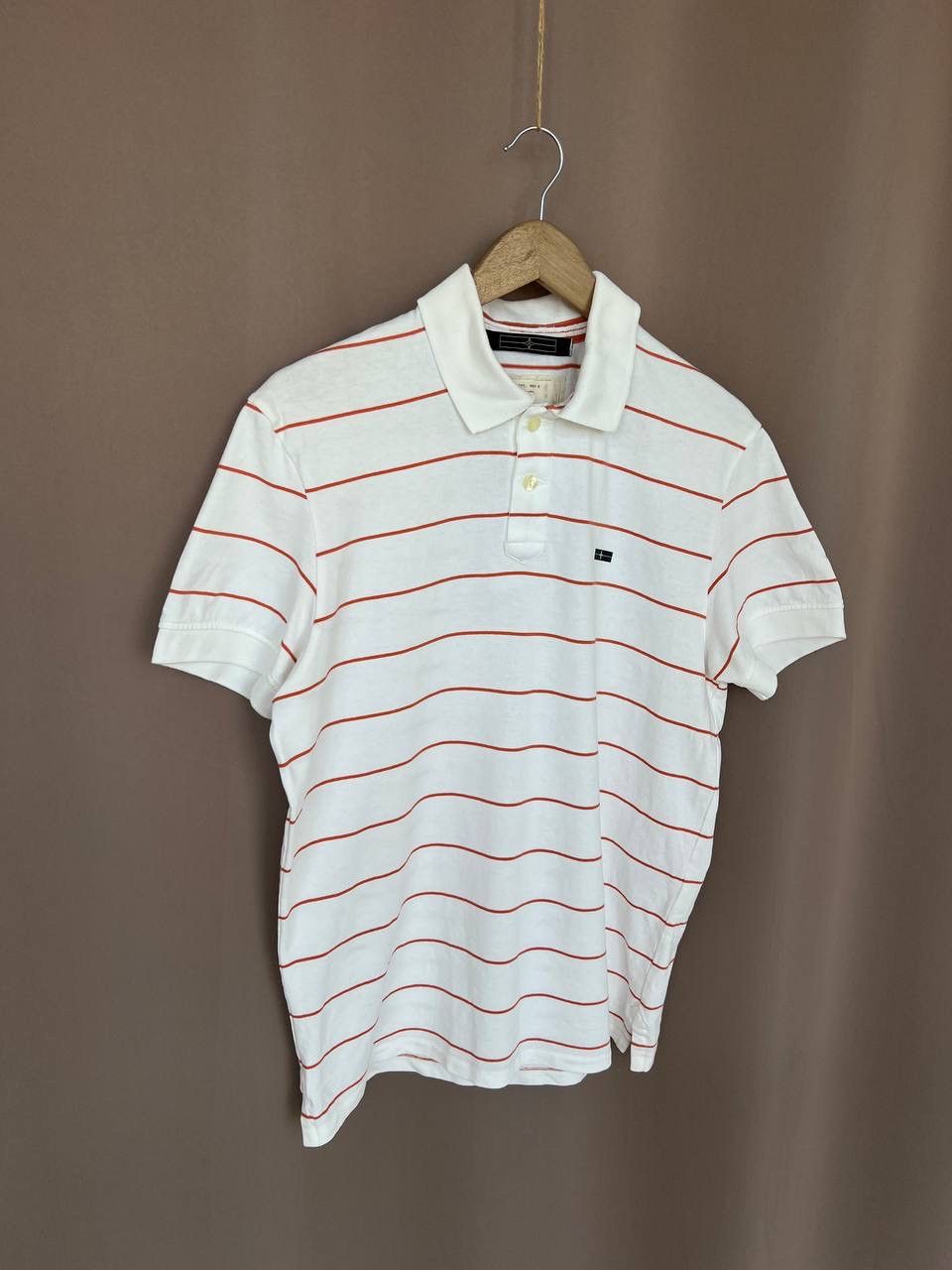 Stone Island Stone Island Denims Vintage Striped Polo Shirt Mens Size M/L Size US M / EU 48-50 / 2 - 5 Thumbnail