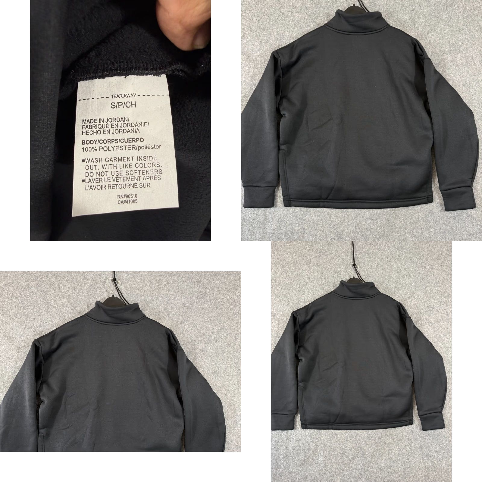 Under Armour Under Armour Fleece Jacket Womens S Black Half-Zip Pullover Mock Neck Long Sleeve NWT Size S / US 4 / IT 40 - 8 Thumbnail