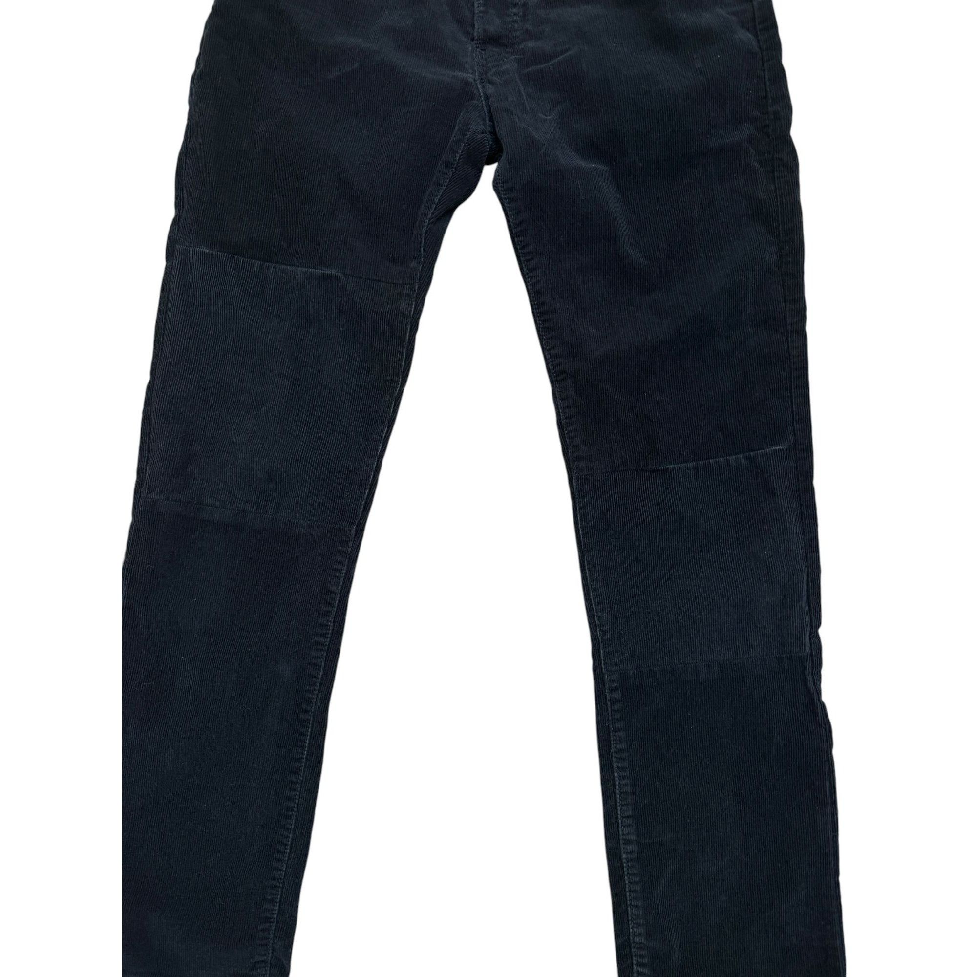 Maison Margiela 0 10 Artisanal Black Corduroy Pants Size US 30 / EU 46 - 7 Thumbnail