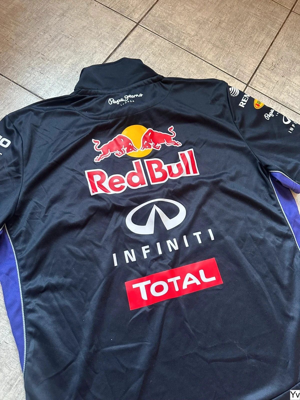 Red Bull Jersey F1 Red Bull Racing Pepe Jeans Polo Rare Cars Pirelli Size US XXL / EU 58 / 5 - 8 Thumbnail