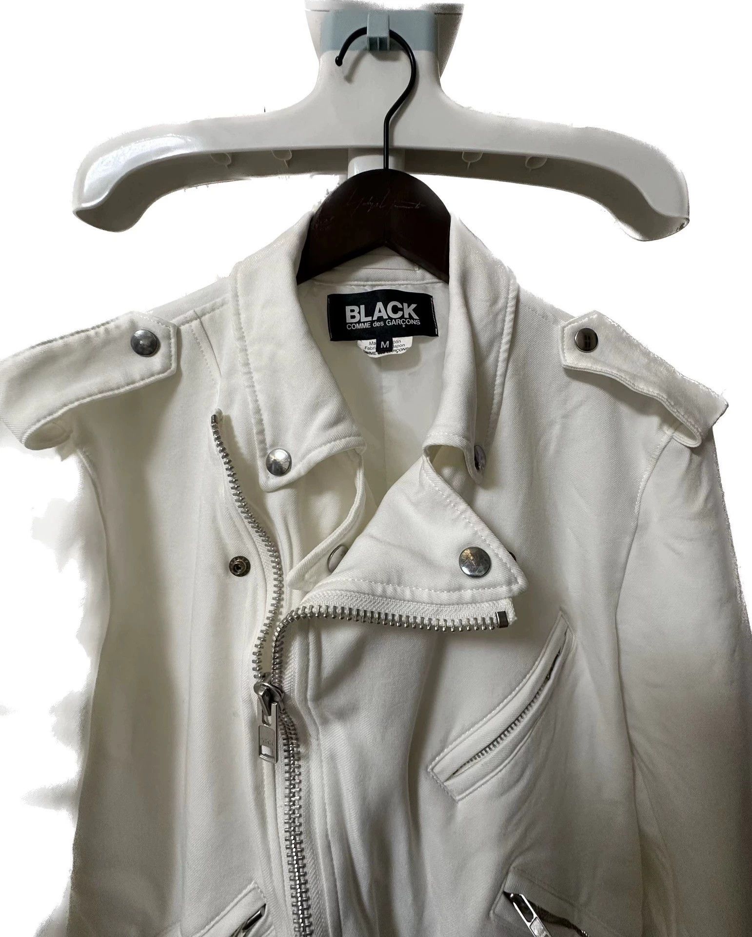 Comme des Garcons Comme Des Garcons Motorcycle zipper long jacket -DMC Size US M / EU 48-50 / 2 - 1 Thumbnail