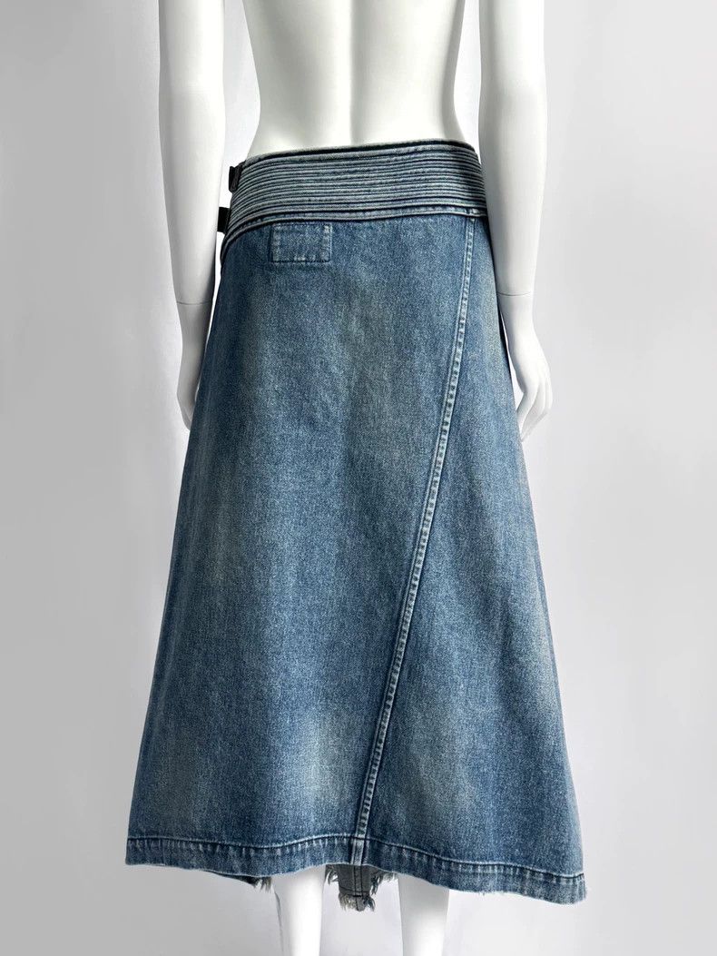 Junya Watanabe Junya watanabe size m denim Half Skirt Size 25" / US 0 / IT 36 - 7 Thumbnail