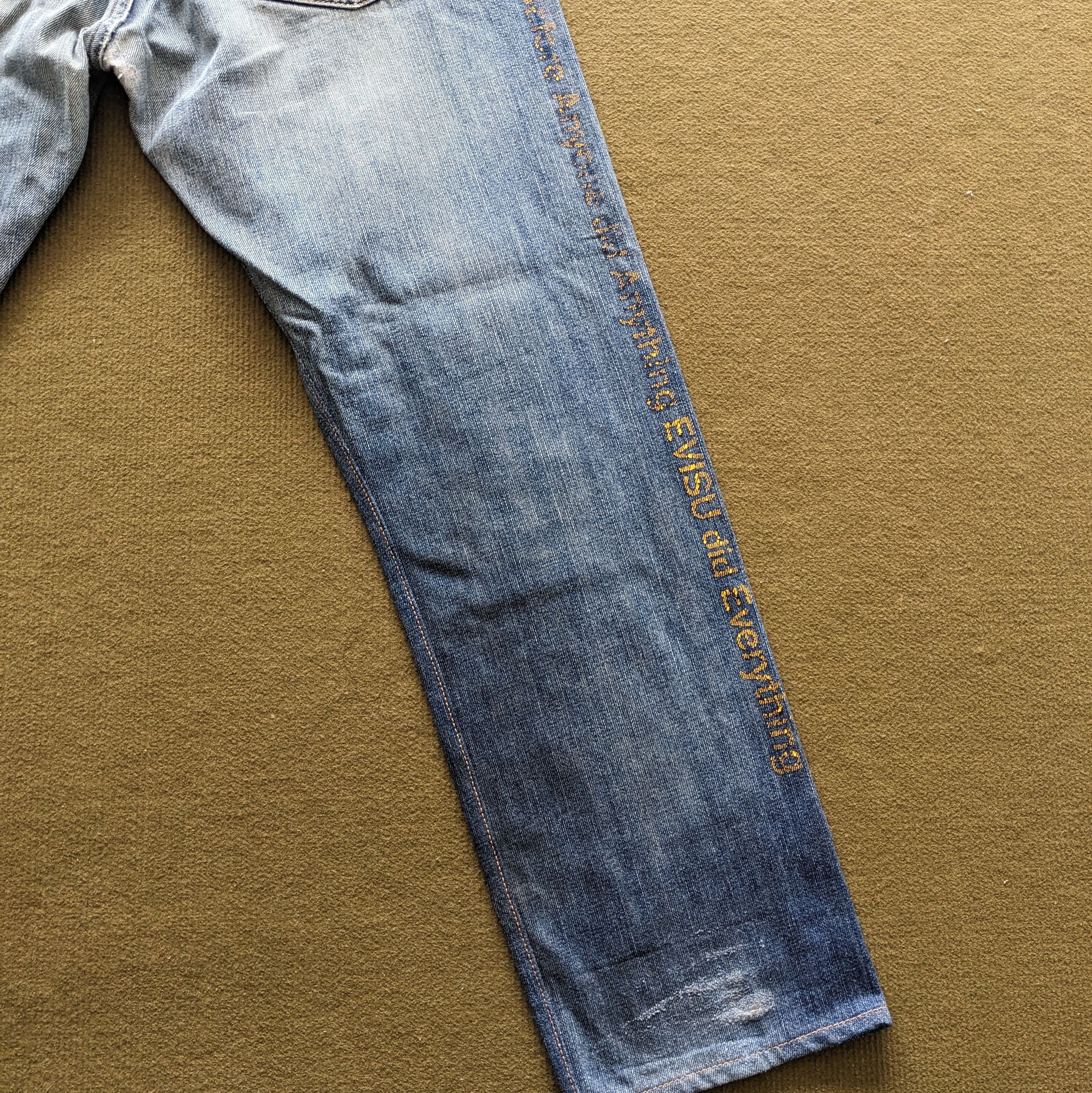 Evisu Vintage EVISU Japanese Brand Denim Jeans Size US 30 / EU 46 - 3 Thumbnail