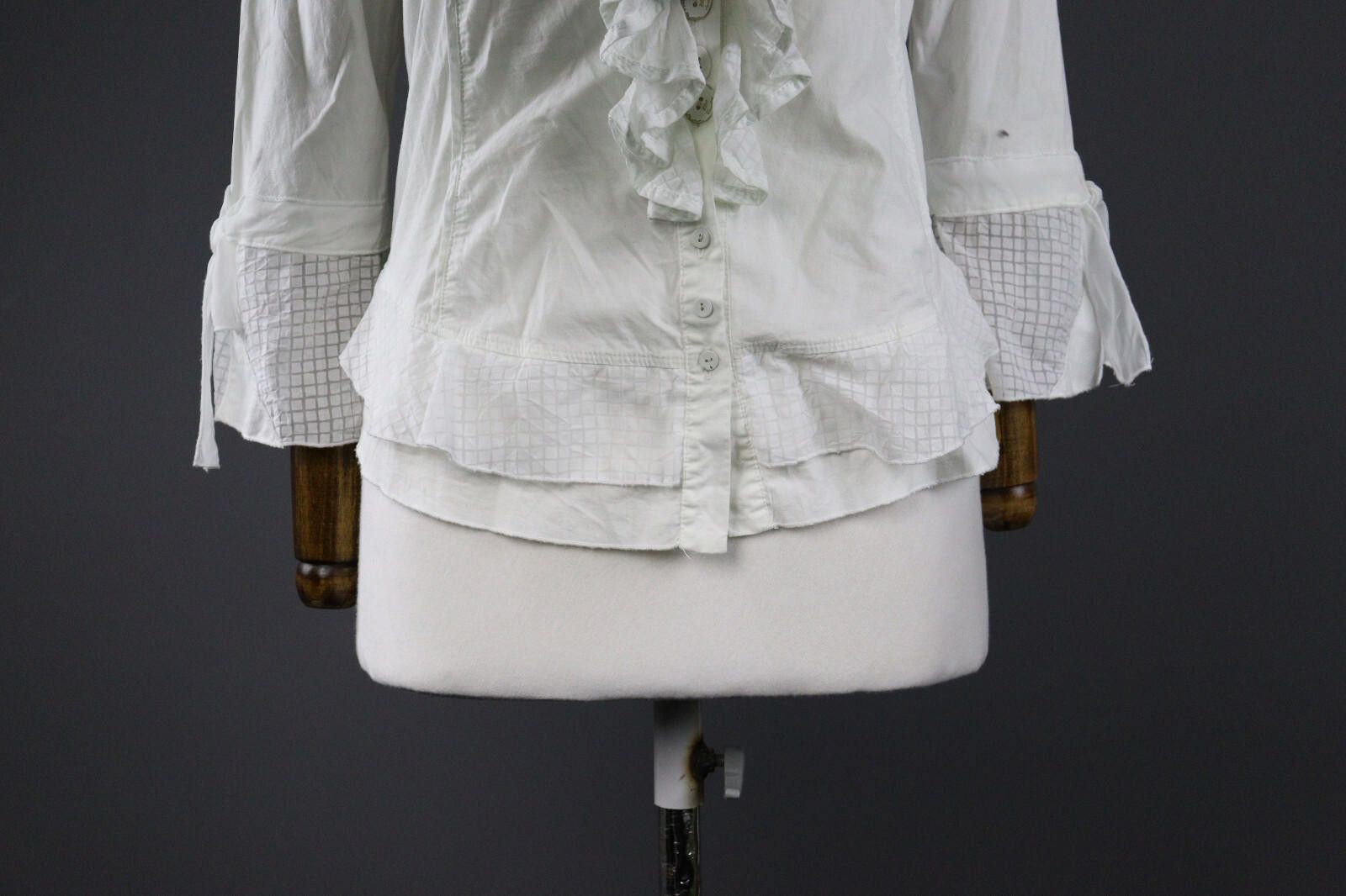 Designer Elisa Cavaletti Club Sono Italiano Blouse Shirt Size S / 1 Size S / US 4 / IT 40 - 4 Thumbnail