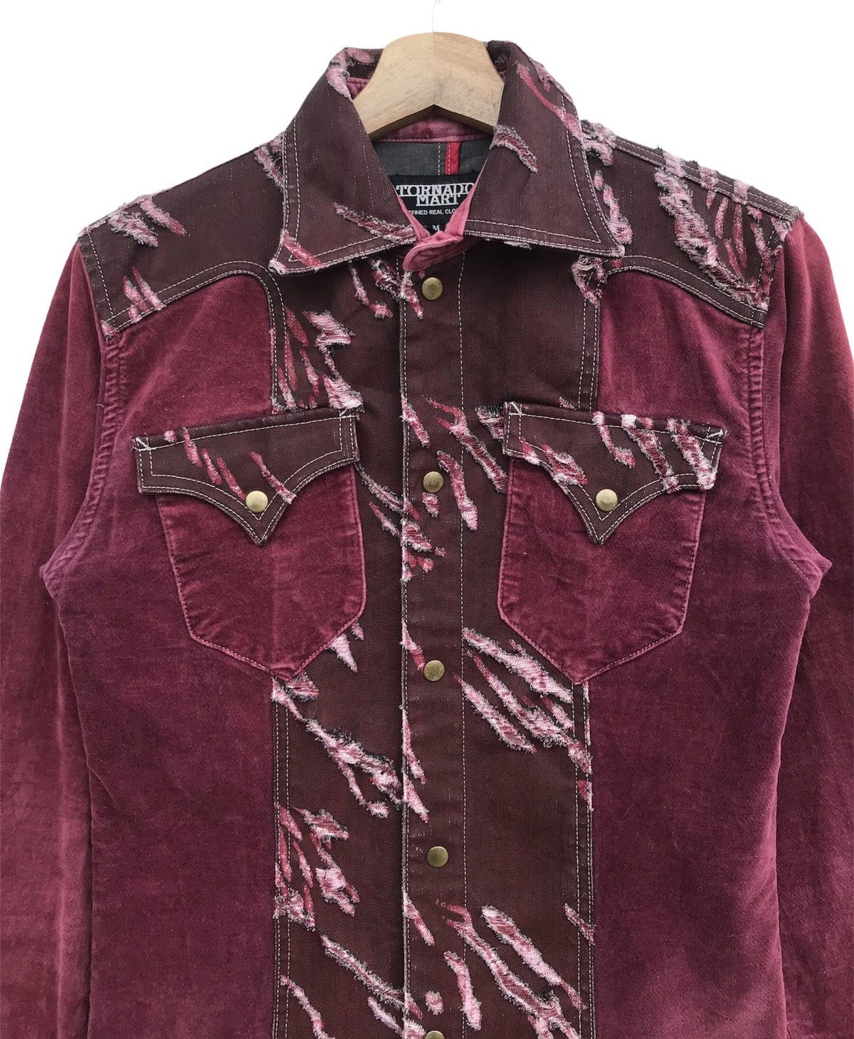 Tornado Mart Rare Tornado Mart Archive Distressed Western Jacket TBL-6521 Size US S / EU 44-46 / 1 - 4 Thumbnail