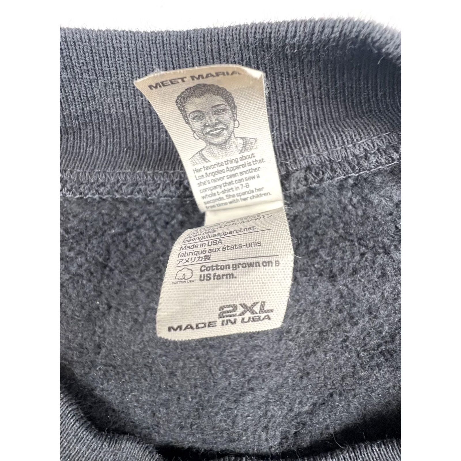 Los Angeles Apparel Los Angeles Apparel Sweatshirt Mens 2XL All Original Skull Graphic Heavyweight 14 oz Gray Crew Neck USA Hoodie? Size US XXL / EU 58 / 5 - 4 Thumbnail