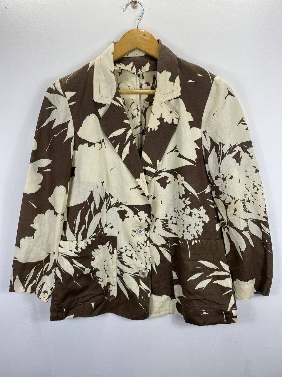 Other italian designer floral jacket nice design Size M / US 6-8 / IT 42-44 - 1 Thumbnail